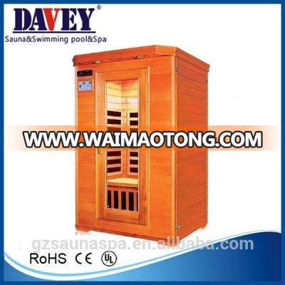 2 person far infrared sauna room, family couple's sauna