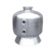 wholesale price high quality swimming pool stainless steel sand filter pump large tank