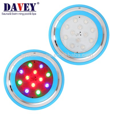 2018 Durable Waterproof IP68 RGB full color swimming pool underwater lights