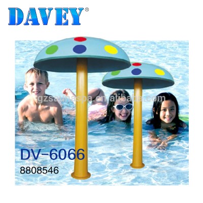 Outdoor swimming pool spa shower stand water mushroom