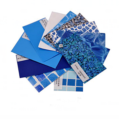 2014 selected materials hot-top classic color swimming pool PVC liner blue /dark blue /mosaic